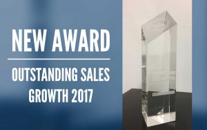 Outstanding Sales Growth 2017 Award
